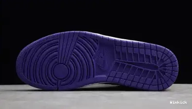 JORDAN HIGH PURPLE 555088-500 COURT AIR 1 0523